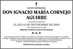 Ignacio María Cornejo Aguirre